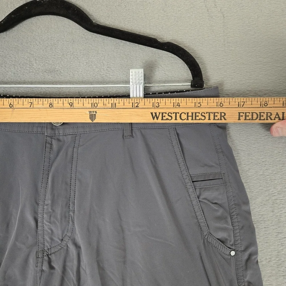 Lululemon Kahuna Shorts Mens 32 Gray Chino Golf Performance Athletic Sport
